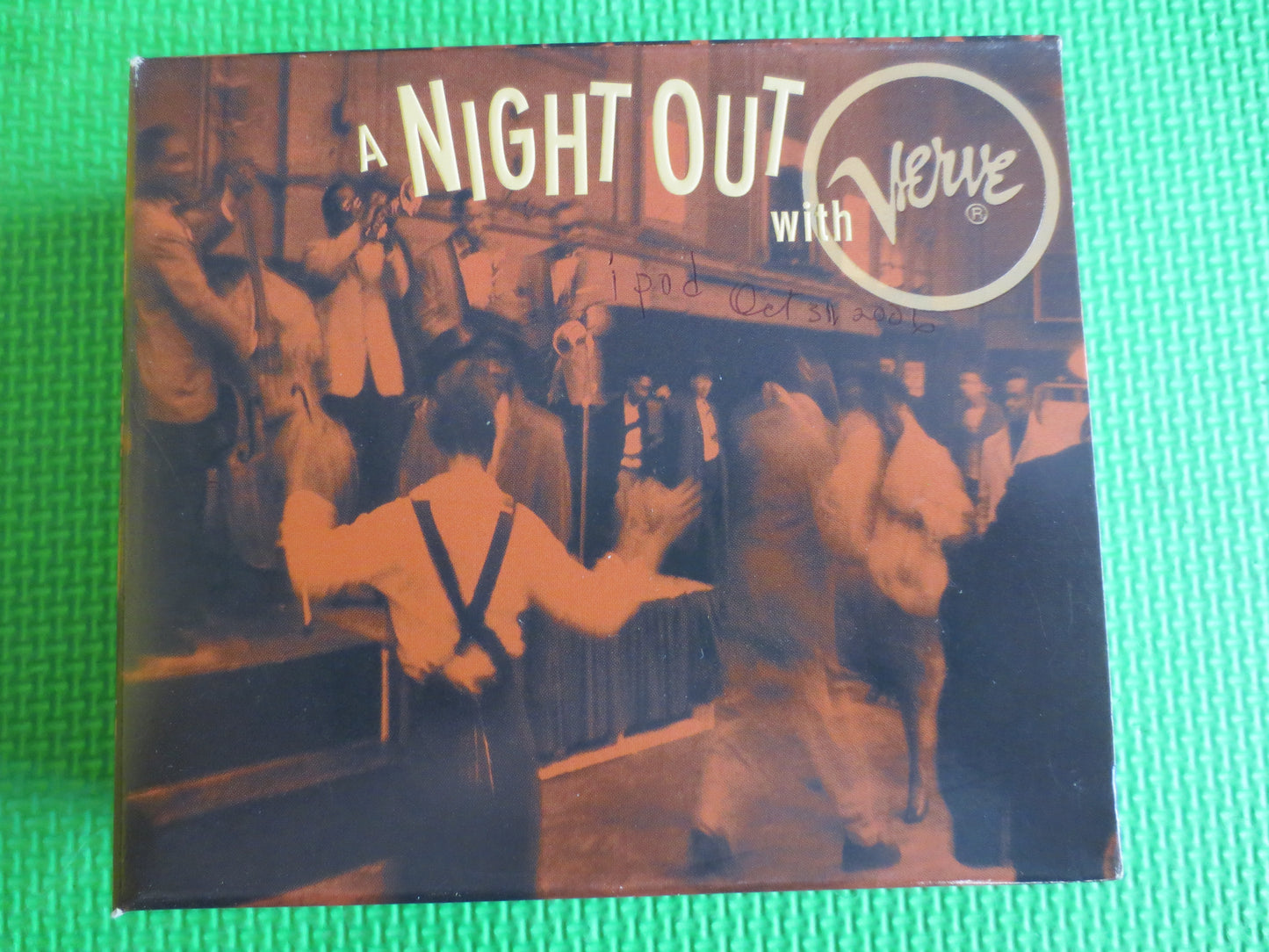 A NIGHT OUT, with VERVE, Verve Records, Verve Records Cd, Jazz Cd, Big Band Cd, Swing Music Cd, Romantic Cd, 1996 Compact Disc