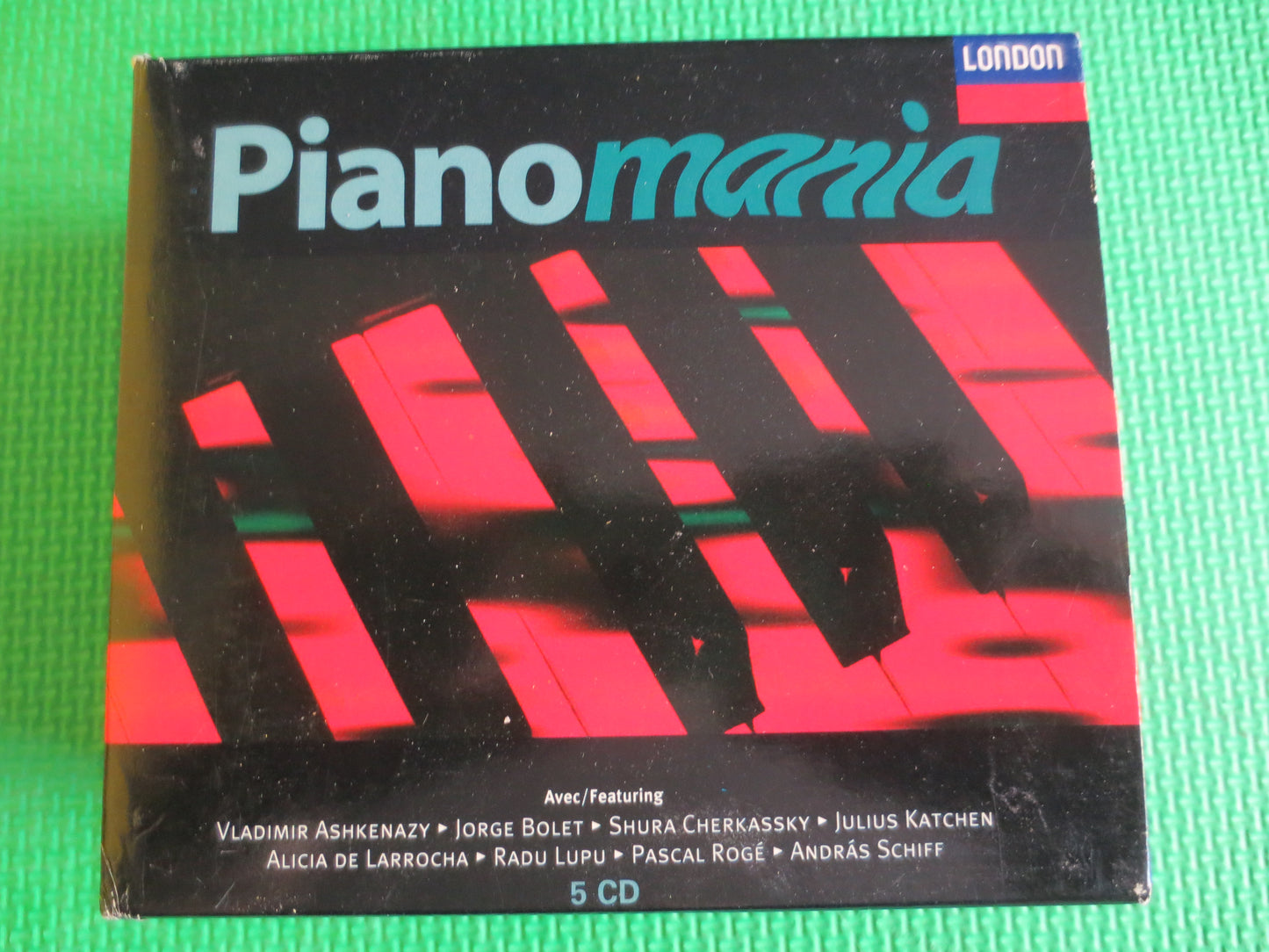 PIANOMANIA, PIANO Music Cd, Classical Music Cd, Classical Cd, Piano Music Album, Grieg Cd, Brahms Cd, Cds, 1995 Compact Disc