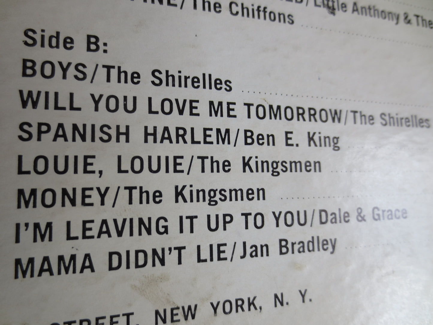 MURRAY the K, The FIFTH BEATLE, Murray the K Record, Murray the K Album, Murray the K Lp, Clark Jackson Album, Chiffons Record, 1964 Records