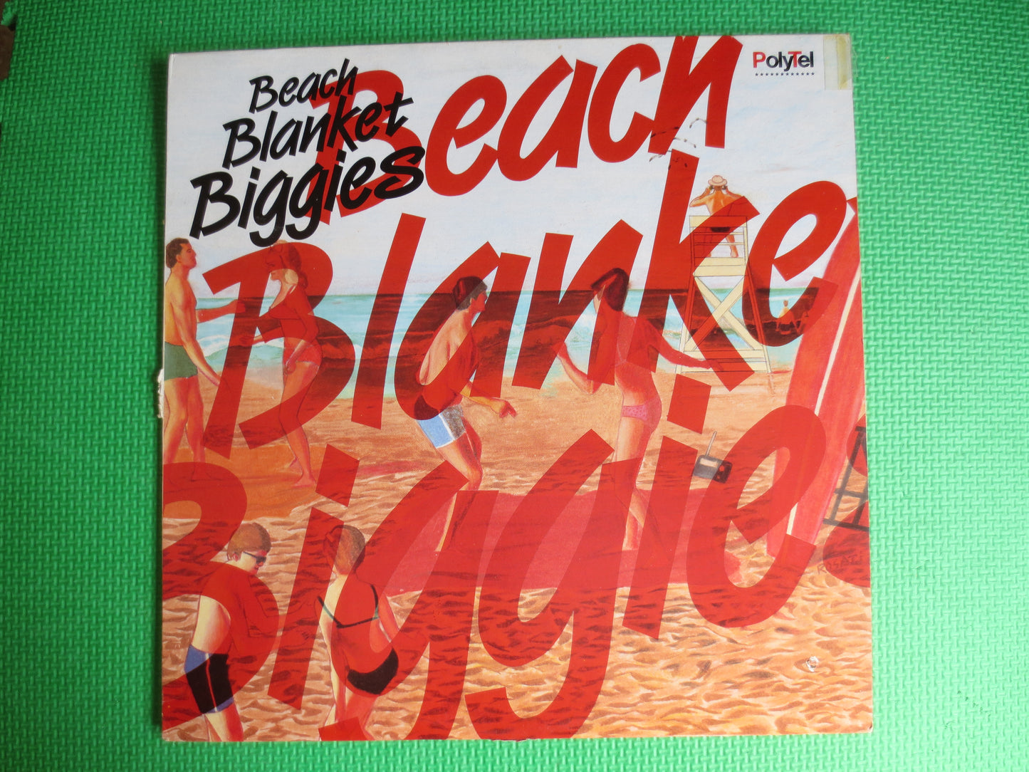 BEACH BLANKET BIGGIES, The Angels Record, Connie Francis Lp, The Olympics Record,  Mark Dining Record, Lesley Gore Album, Lps, 1987 Records