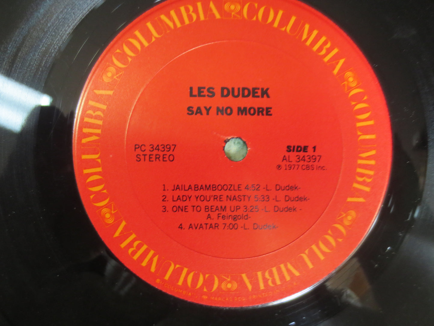 Les DUDEK, Say No More, Les DUDEK Record, Les DUDEK Album, Les Dudek Lp, Rock Records, Rock Albums, Rock Lps, Funk Lp, Soul Lp, 1978 Records