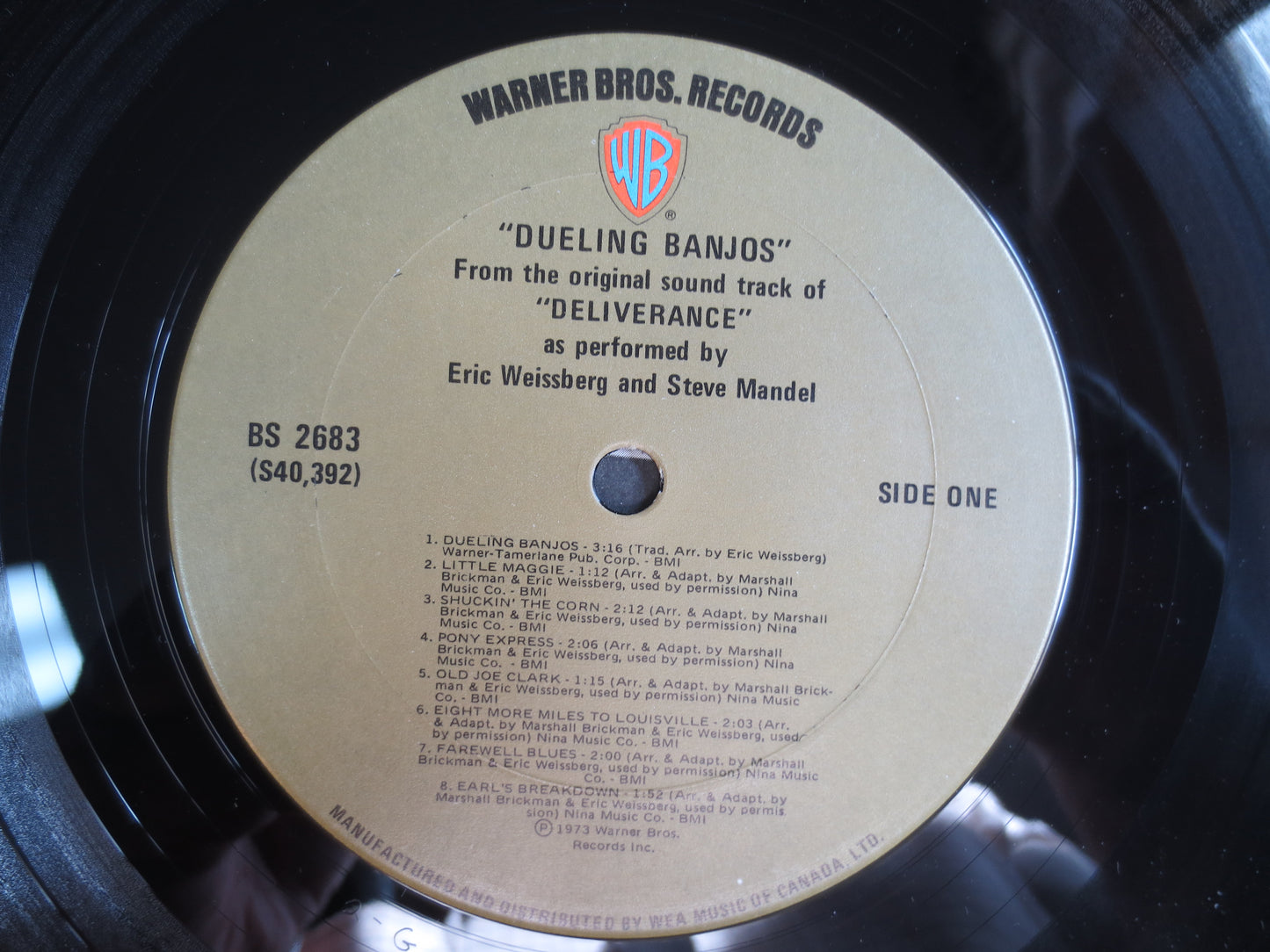 DELIVERANCE, DUELING BANJOS, Deliverance Music, Movie Soundtrack, Banjo Record, Banjo Album, Banjo Music Album, Folk Records, 1973 Records