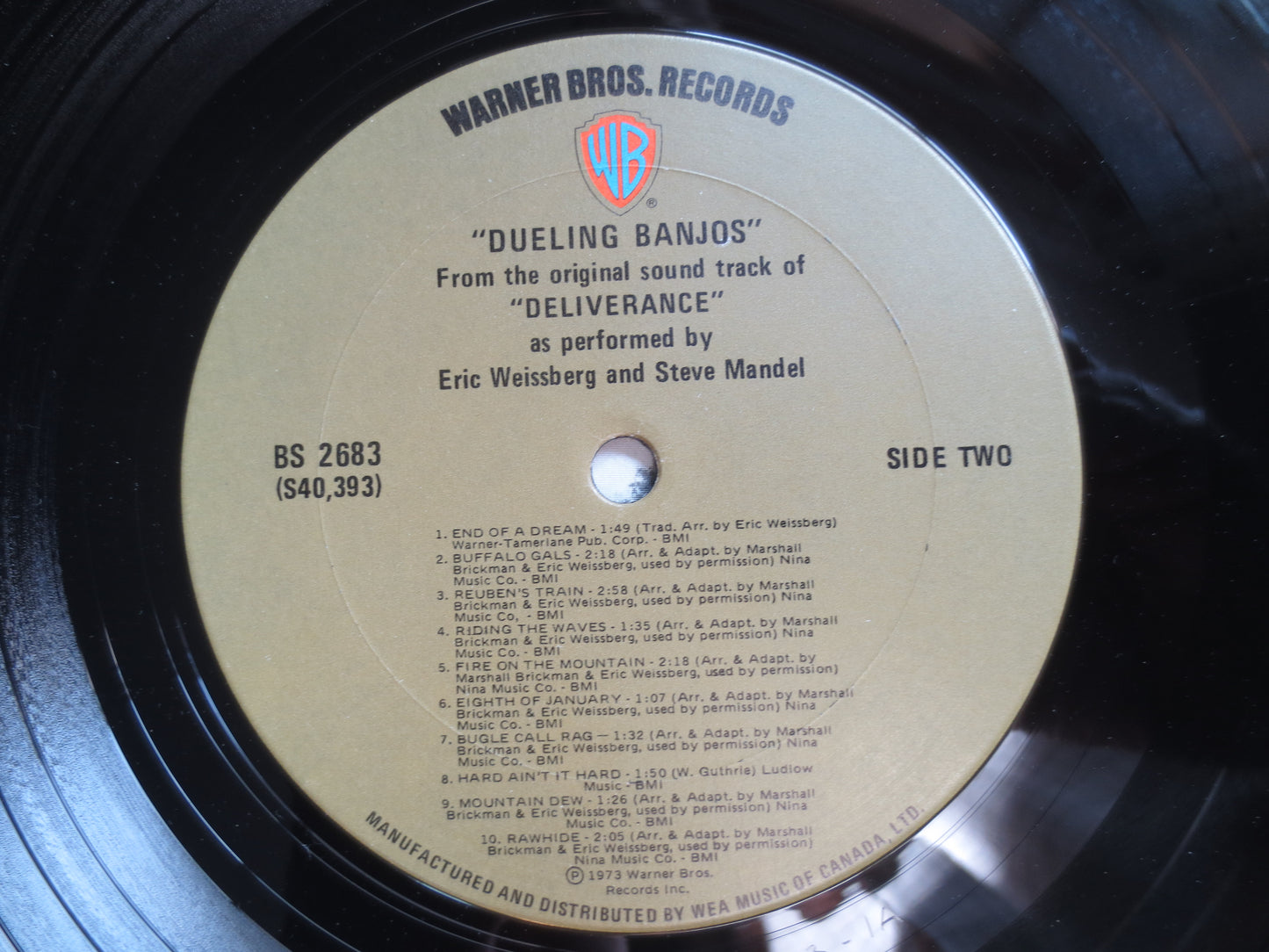 DELIVERANCE, DUELING BANJOS, Deliverance Music, Movie Soundtrack, Banjo Record, Banjo Album, Banjo Music Album, Folk Records, 1973 Records