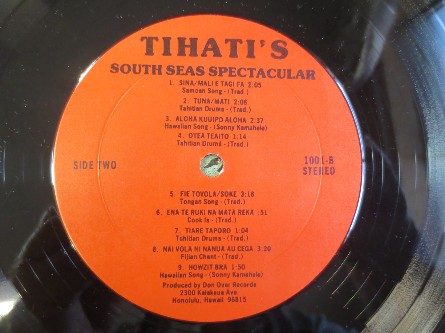 TIHATI'S South Seas SPECTACULAR, SAVAGE, Tahitian Music, Tahitian Songs, Tahitian, Hawaiian Record, Hawaiian Album, Native Lp, 1975 Records