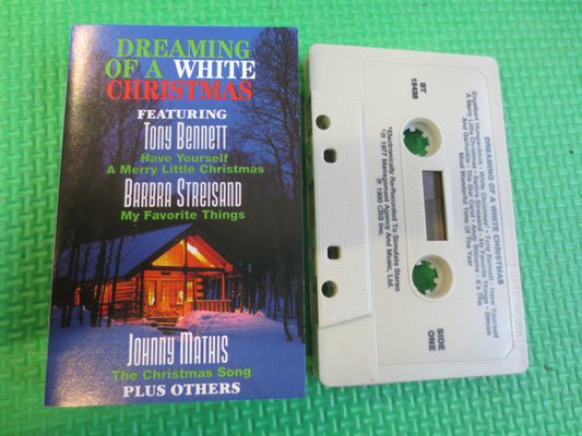 CHRISTMAS Tape, WHITE CHRISTMAS, White Christmas Tape, Christmas Album, Tony Bennett Tape, Tape Cassette, 1980 Cassettes