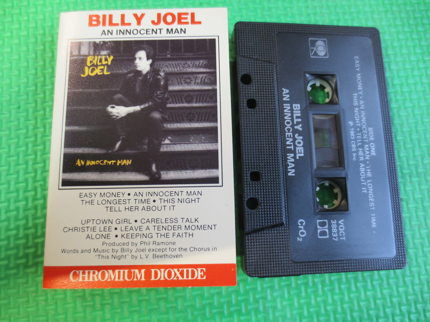 Cassette Tapes, BILLY JOEL, An INNOCENT Man, Billy Joel Cassettes, Billy Joel Tape, Billy Joel Album, Tape Cassette, Cassette, 1993 Cassette