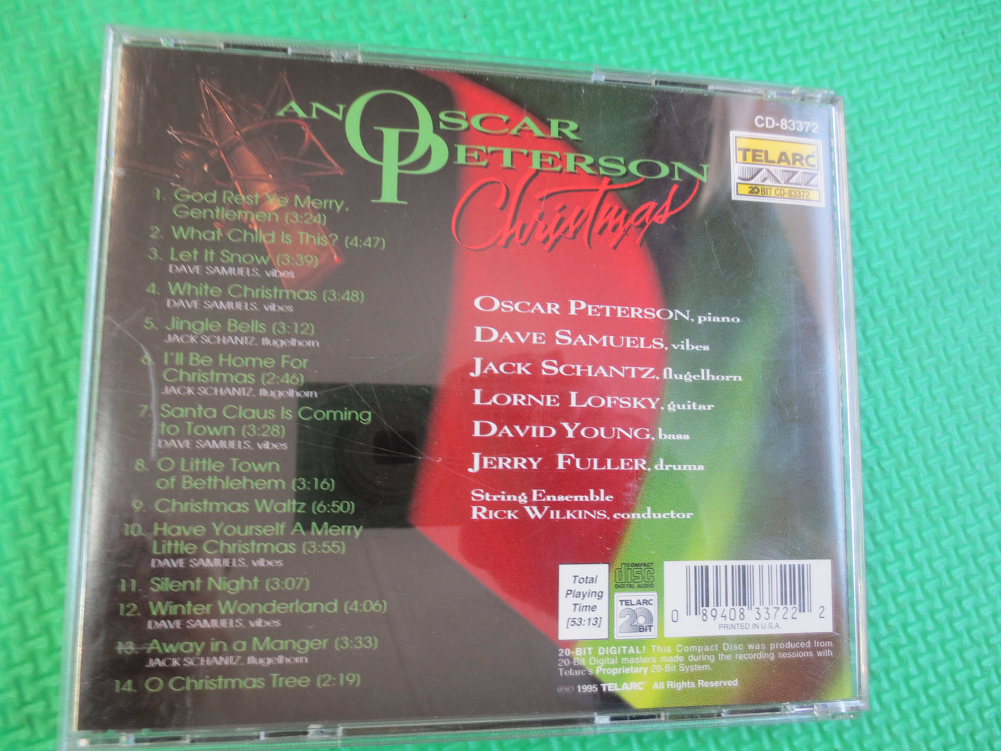 OSCAR PETERSON, CHRISTMAS, Christmas Songs, Jazz Piano Christmas, Christmas Tunes, Christmas Songs, Christmas Hymns, Cds, 1995 Compact Discs