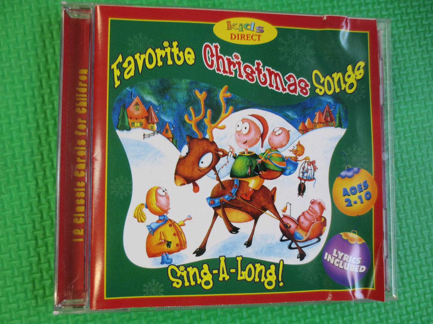 FAVORITE CHRISTMAS Songs, SING-A-Long, Kids Christmas, Christmas Tunes, Christmas Songs, Christmas Hymns, Vintage Cd's, 2001 Compact Discs