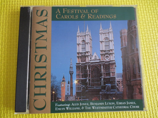 CHRISTMAS, FESTIVAL of CAROLS, Christmas Song, Christmas Cd, Christmas Music Cd, Christmas Songs Cd, Christmas Carol, 1986 Compact Discs