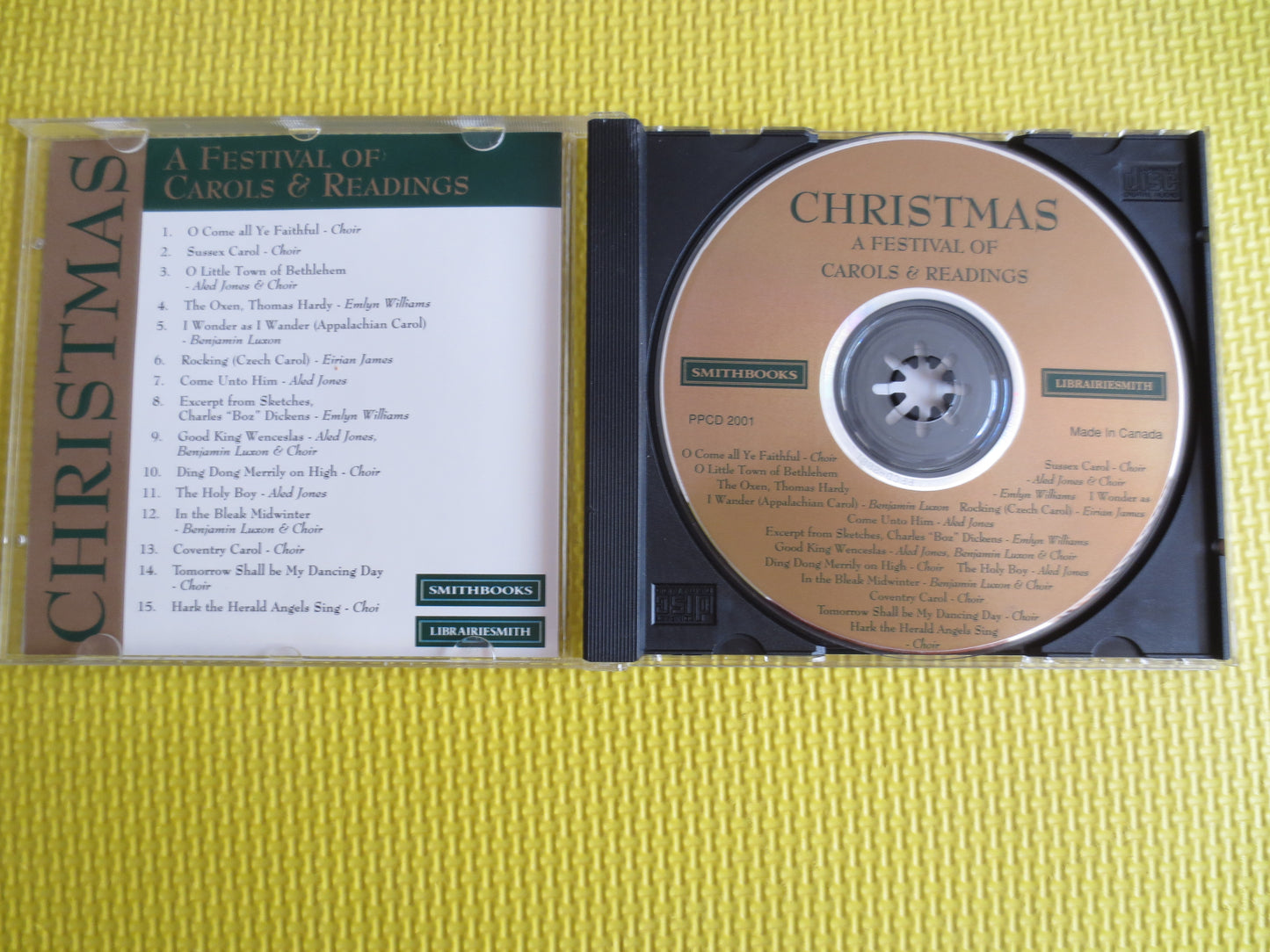 CHRISTMAS, FESTIVAL of CAROLS, Christmas Song, Christmas Cd, Christmas Music Cd, Christmas Songs Cd, Christmas Carol, 1986 Compact Discs