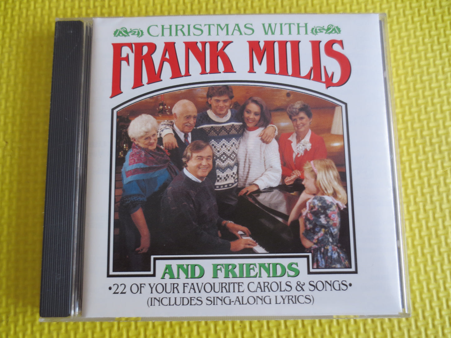 FRANK MILLS, CHRISTMAS Cd, Frank Mills Cd, Christmas Compact Disc, Frank Mills Album, Frank Mills Lp, Cds, Vintage Cd, 1992 Compact Discs