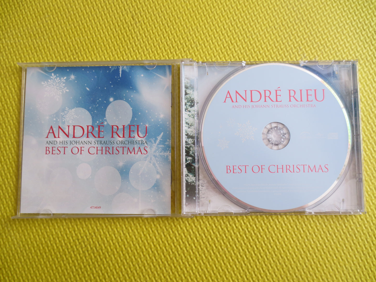 ANDRE RIEU, CHRISTMAS Cd, Christmas Music Cd, Christmas Songs Cd, Christmas Carols Cd, Best of Christmas, Vintage Cd, Hymn Cd, Compact Discs