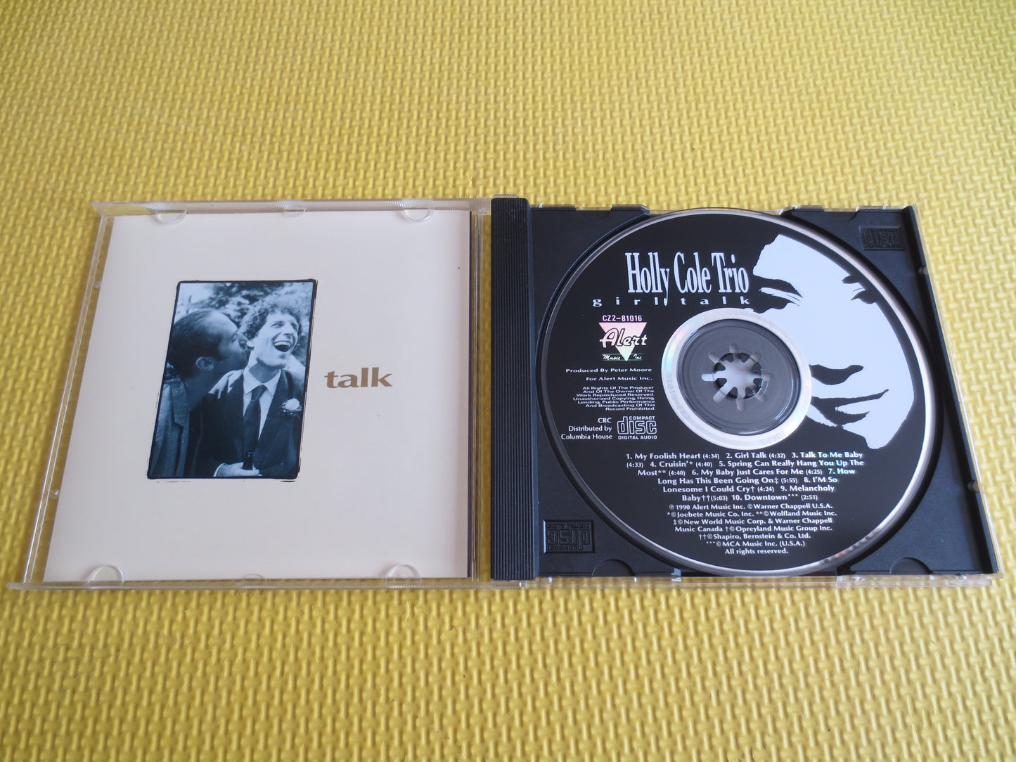 HOLLY COLE Trio, GIRL Talk, Holly Cole Record, Holly Cole Album, Holly Cole Lp, Jazz Cd, Jazz Music Cd, Indie Rock Cd, Cd, 1990 Compact Disc