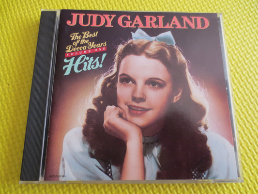 JUDY GARLAND, DECCA Years, Judy Garland Cd, Judy Garland Lp, Judy Garland Album, Judy Garland Record, Judy Garland Songs, 1990 Compact Discs