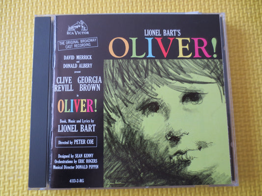 OLIVER!, SOUNDTRACK Cd,  OLIVER! Cd, Music Cds, Broadway Cds, Oliver Lp, Rock Music Cds, Cds, Soundtrack Cd, 1985 Compact Discs