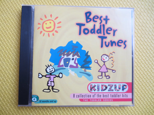 BEST of TODDLER TUNES, Kidzup Cd, Lullabies Cd, Kids Compact Disc, Childrens Cd, Kids Cd, Childrens Music, Music for Kids Cd, Kids Music Cd