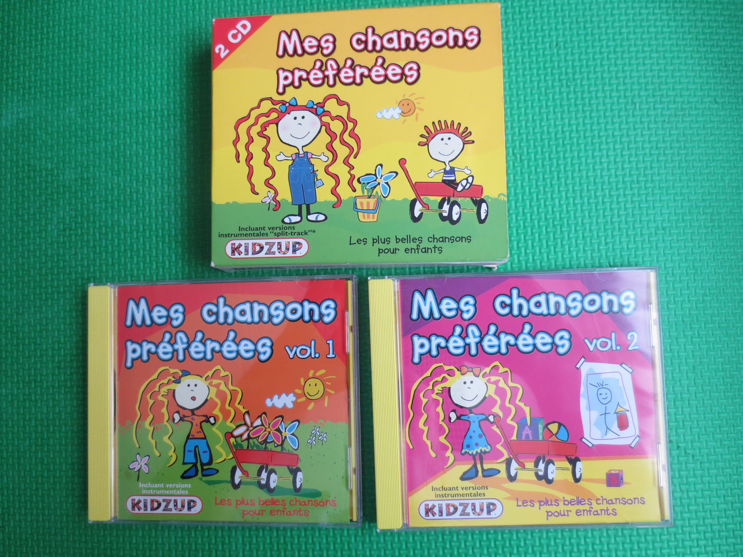 MES CHANSONS PREFEREES, Volume 2, 2 Cds, French Cd, French Music Cd, French Kids Cd, Music Cd, Kids Cd, Childrens Cd, 2002 Compact Disc