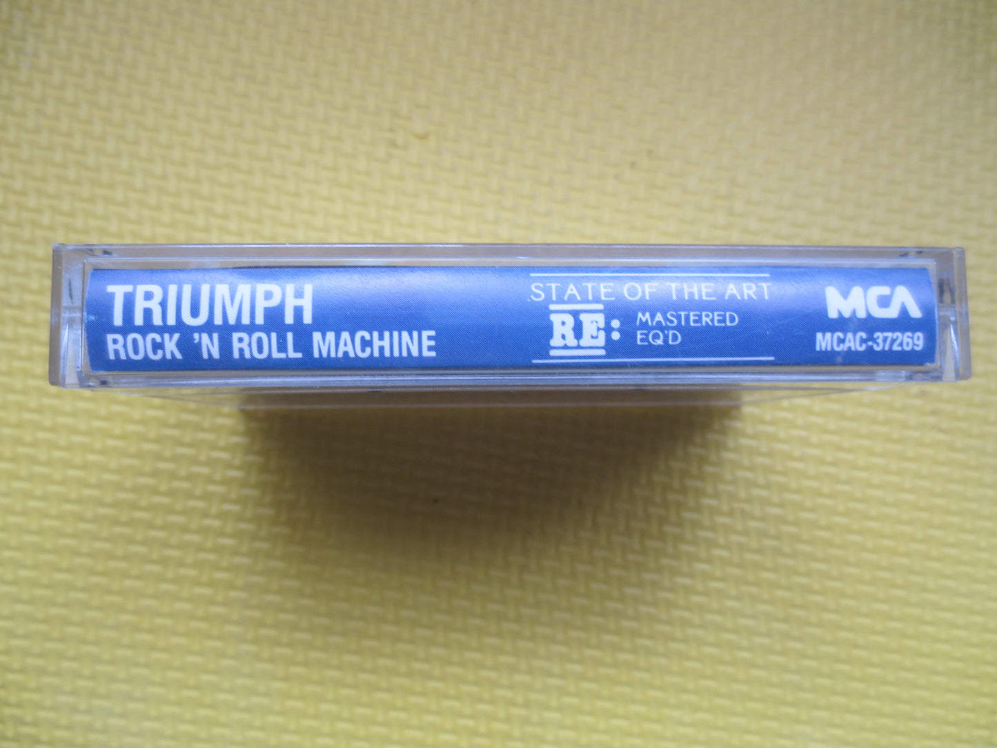 TRIUMPH, ROCK 'N Roll Machine, TRIUMPH Cassette, Triumph Tape, Triumph Album, 80s Rock Cassette, Rock Tape, Classic Rock Tape, 1983 Cassette