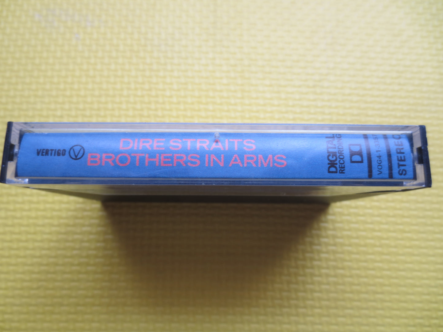 DIRE STRAITS, UNCENSORED, Brothers in Arms, Dire Straits Tape, Dire Straits Cassette, Dire Straits Album, Classic Rock Tape, 1985 Cassette