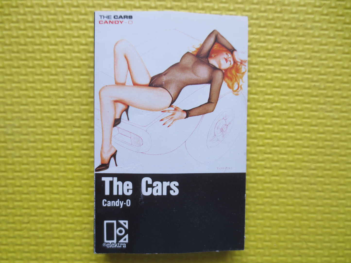 The CARS, CANDY-O, The CARS Cassette, The Cars Album, The Cars Tape, Pop Music Cassette, The Cars Lp, New Wave, 1984 Cassette