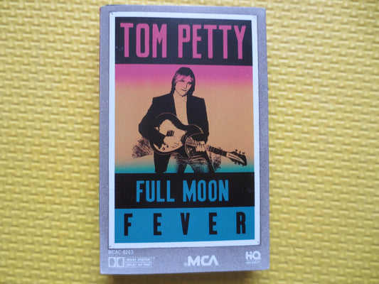 TOM PETTY Tape, Full MOON Fever Tape, Tom Petty Album, Tom Petty Music, Tom Petty Lp, Tape Cassette, Cassette, 1989 Cassette