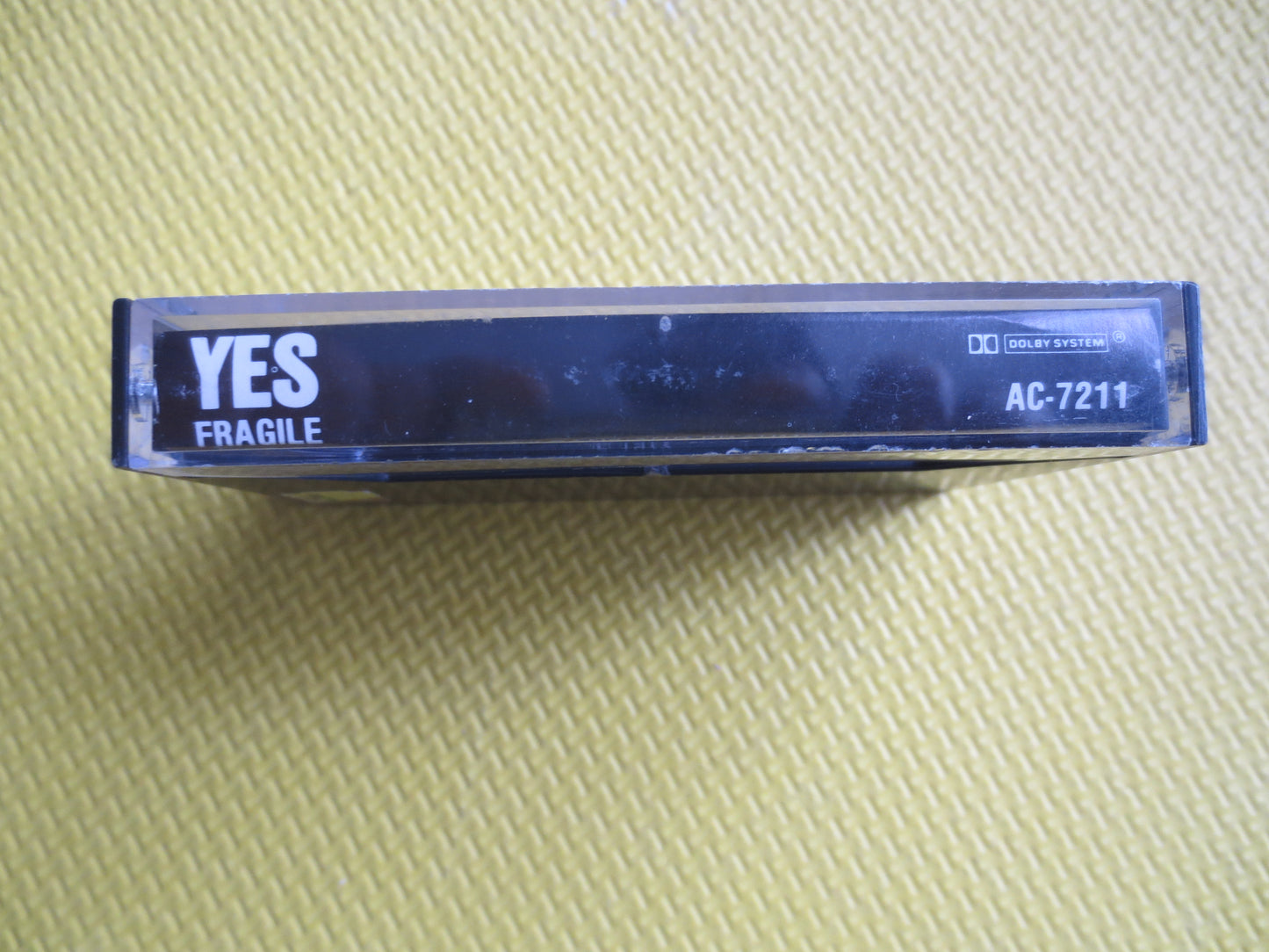 YES, FRAGILE, YES Cassette, Yes Tape, Yes Cassette tape, Yes Album, Fragile Cassette, Fragile Album, Classic Rock Tape, Rock, 1973 Cassette