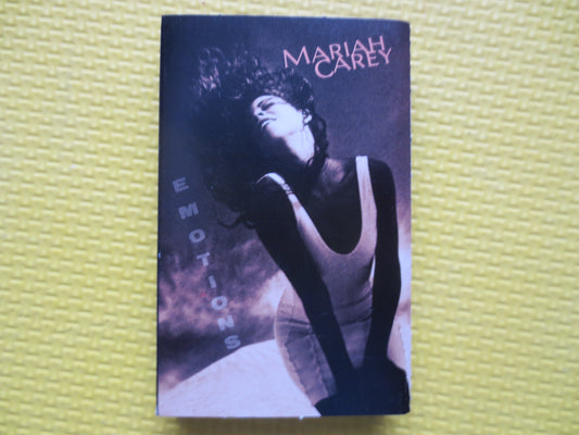 MARIAH CAREY, EMOTIONS, Mariah Carey Tape, Mariah Carey Album, Pop Music Tapes, Music Cassette, Disco Music Tape, Tape, 1991 Cassette
