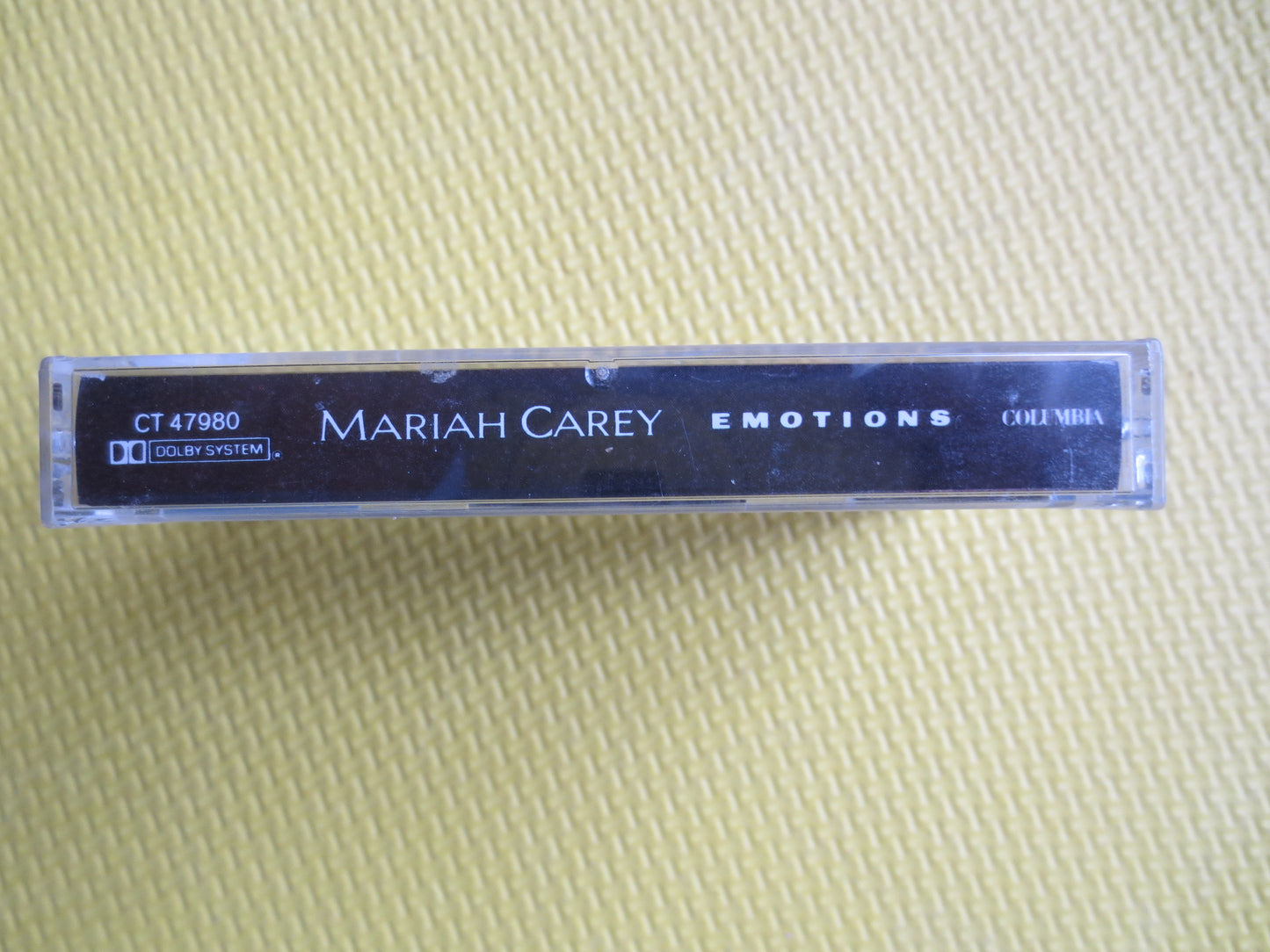 MARIAH CAREY, EMOTIONS, Mariah Carey Tape, Mariah Carey Album, Pop Music Tapes, Music Cassette, Disco Music Tape, Tape, 1991 Cassette