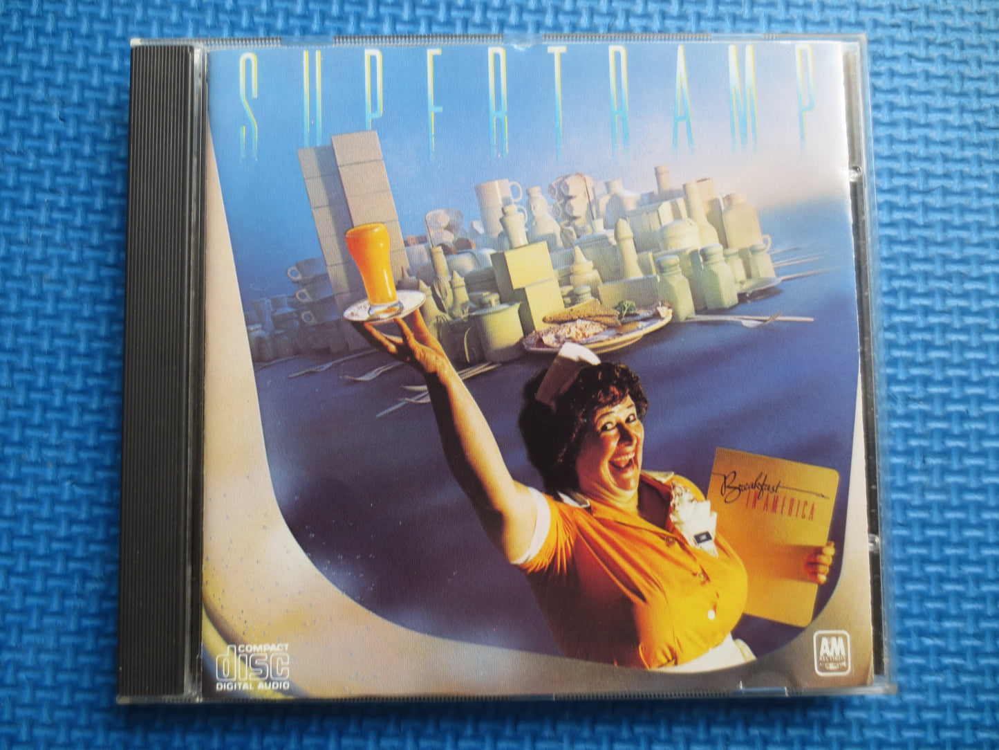 SUPERTRAMP, BREAFAST in AMERICA, Rock Music Cd, Supertramp Lp, Supertramp Cd, Rock Music, Vintage Compact Disc, Rock Compact Disc