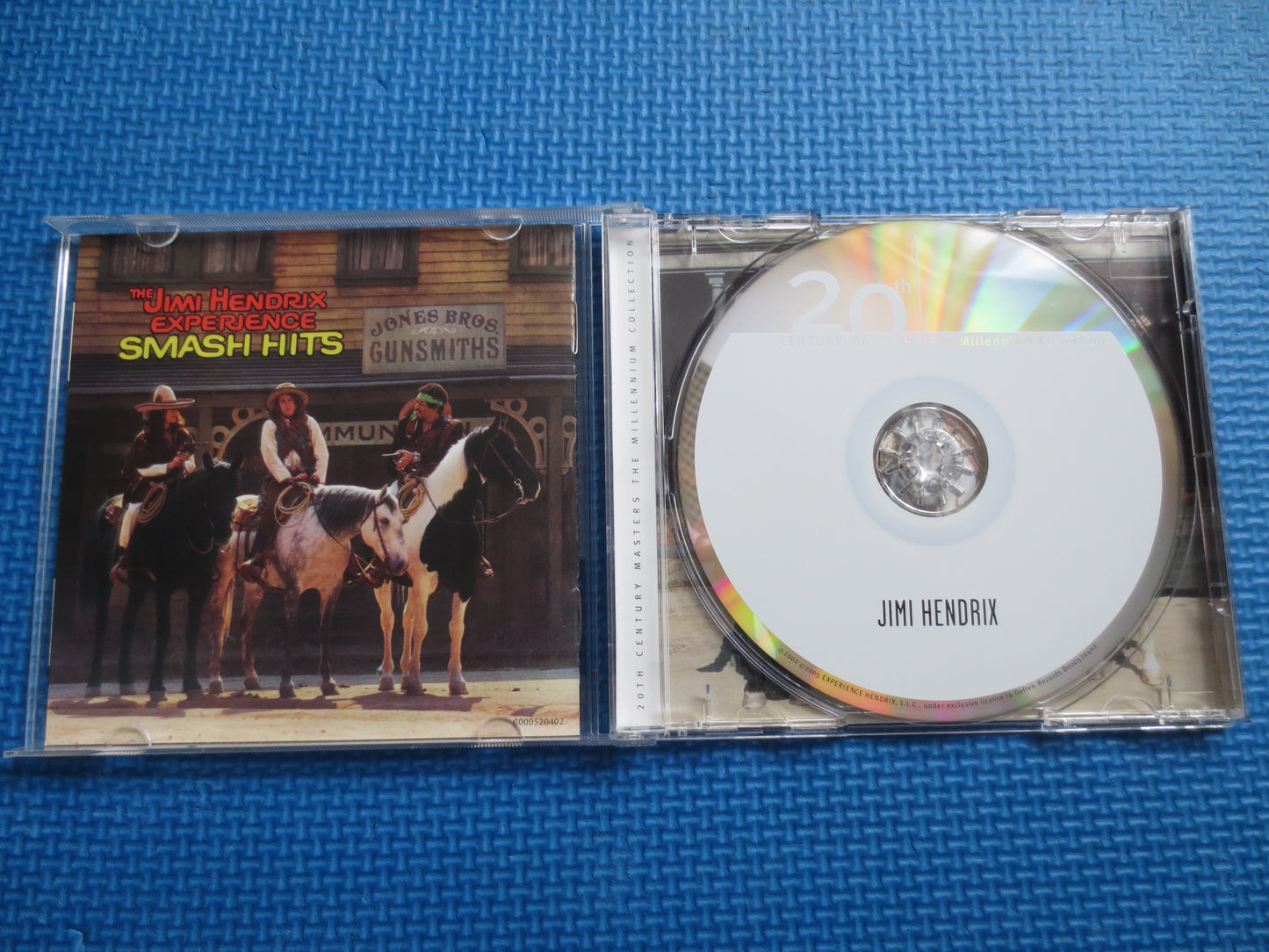 JIMI HENDRIX, SMASH Hits, Jimi Hendrix Cd, Vintage Compact Disc, Jimi Hendrix Album, Classic Rock Lp, Rock Compact Disc, Cds