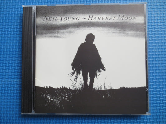 NEIL YOUNG, Harvest MOON, Neil Young Cd, Neil Young Lp, Vintage Compact Disc, Neil Young Album, Music Compact Disc, Rock Cds