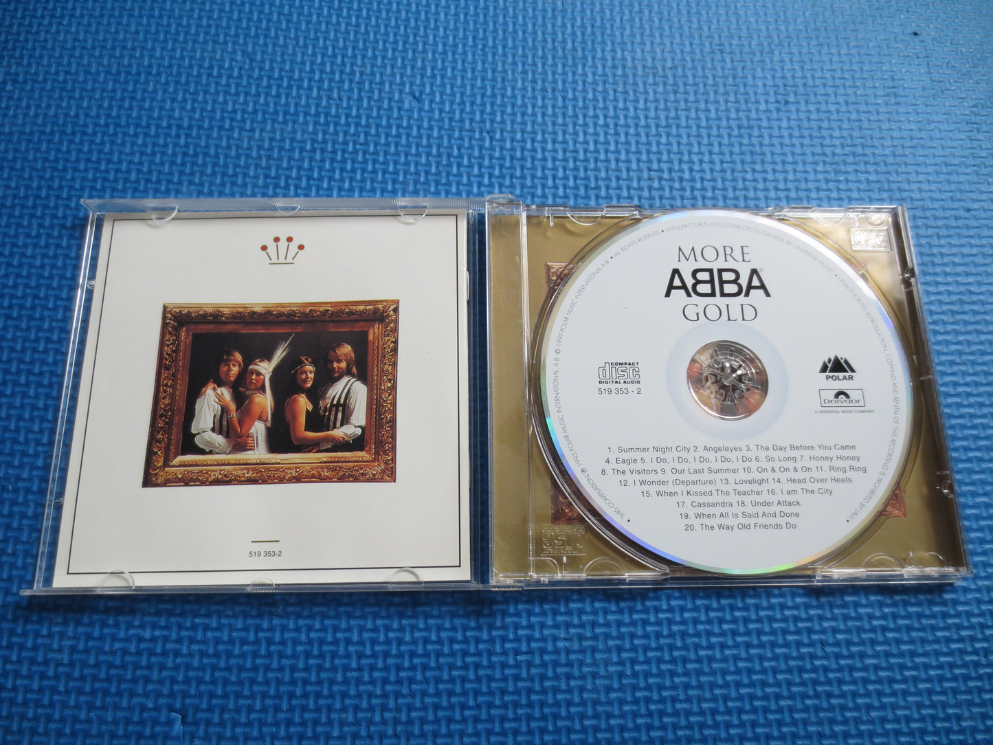 ABBA Cd, ABBA Music, ABBA Greatest Hits, Abba Songs, Pop Music Cd, Pop Cd, Vintage Pop Cd, Vintage Abba, 1999 Compact Discs