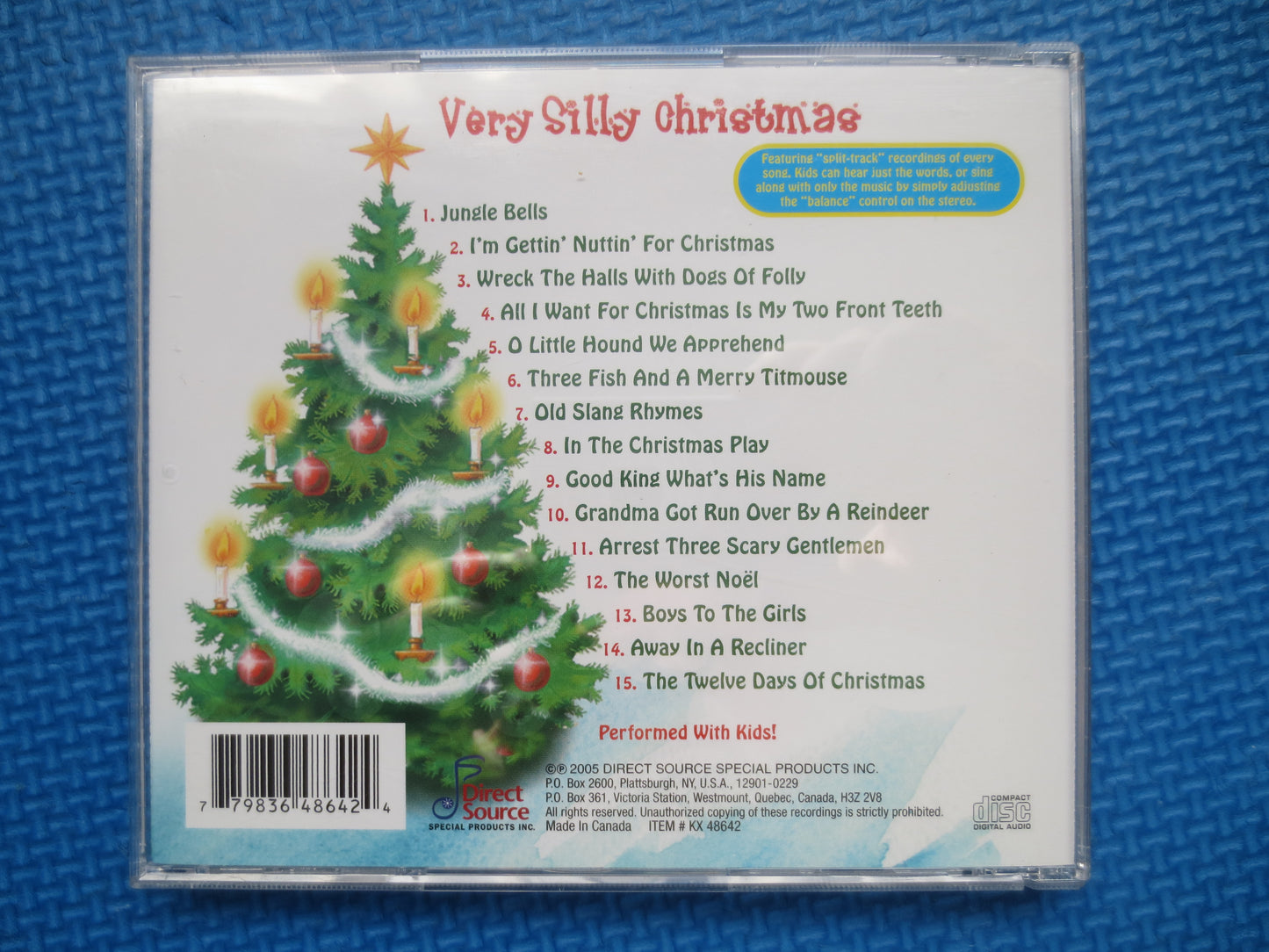 Very SILLY CHRISTMAS, CHRISTMAS Cd, Kids Cd, Kids Christmas Cd, Christmas, Christmas Music, Christmas Song, Childrens Christmas