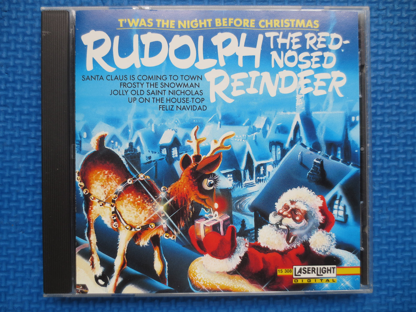 RUDOLPH, CHRISTMAS Cd, Red-Nosed REINDEER, Kids Christmas Cd, Christmas, Christmas Music, Christmas Song, 1992 Compact Discs