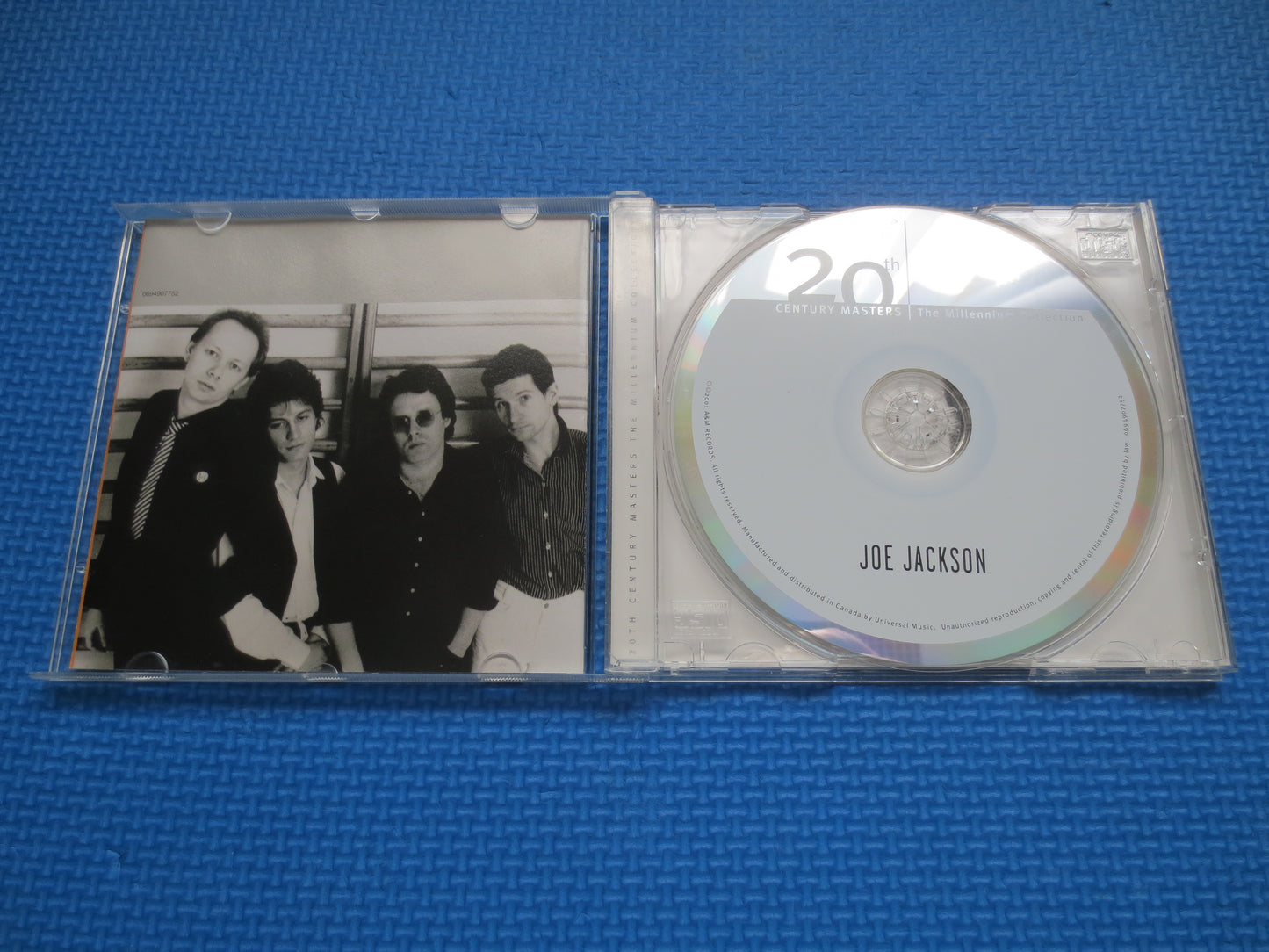 JOE JACKSON, GREATEST Hits, Joe Jackson Cd, Joe Jackson Lp, Rock Cd, Classic Rock Cd, Joe Jackson Album, Cd, 2001 Compact Disc