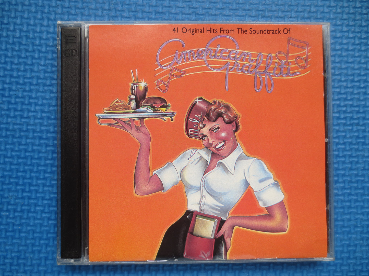 AMERICAN GRAFFITI, SOUNDTRACK, Movie Soundtrack, American Graffiti Cd, American Graffiti Lp, Rock and Roll Cd, 1985 Compact Disc