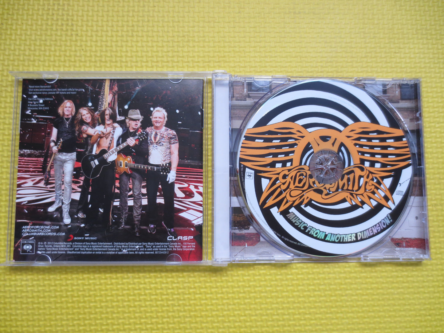 AEROSMITH, MUSIC From Another Dimension, AEROSMITH Cd, Aerosmith Album, Rock Cd, Rock Music Cd, Aerosmith Songs, Hard Rock Cd