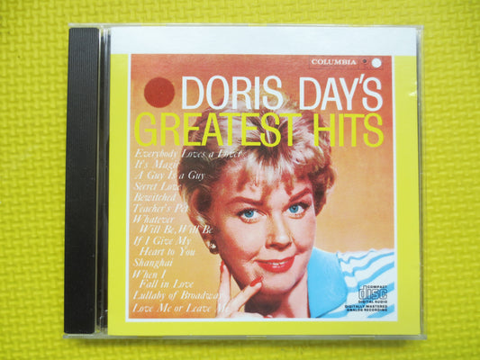 DORIS DAY, GREATEST Hits, Doris Day Cds, Jazz Music Cd, Doris Day Albums, Music Cd, Doris Day Songs, Pop Cds, 1985 Compact Disc