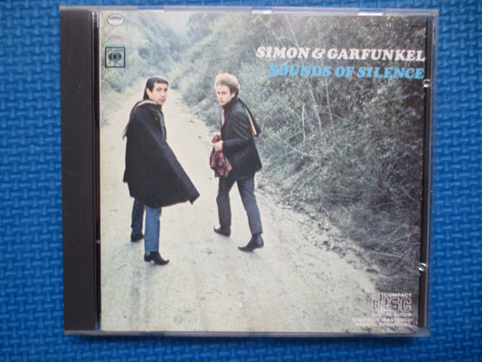 SIMON and GARFUNKEL, SOUNDS of Silence, Paul Simon Cd, Garfunkel Cd, Pop Music Cd, Music Cd, Cd Pop Music, Vintage Compact Disc