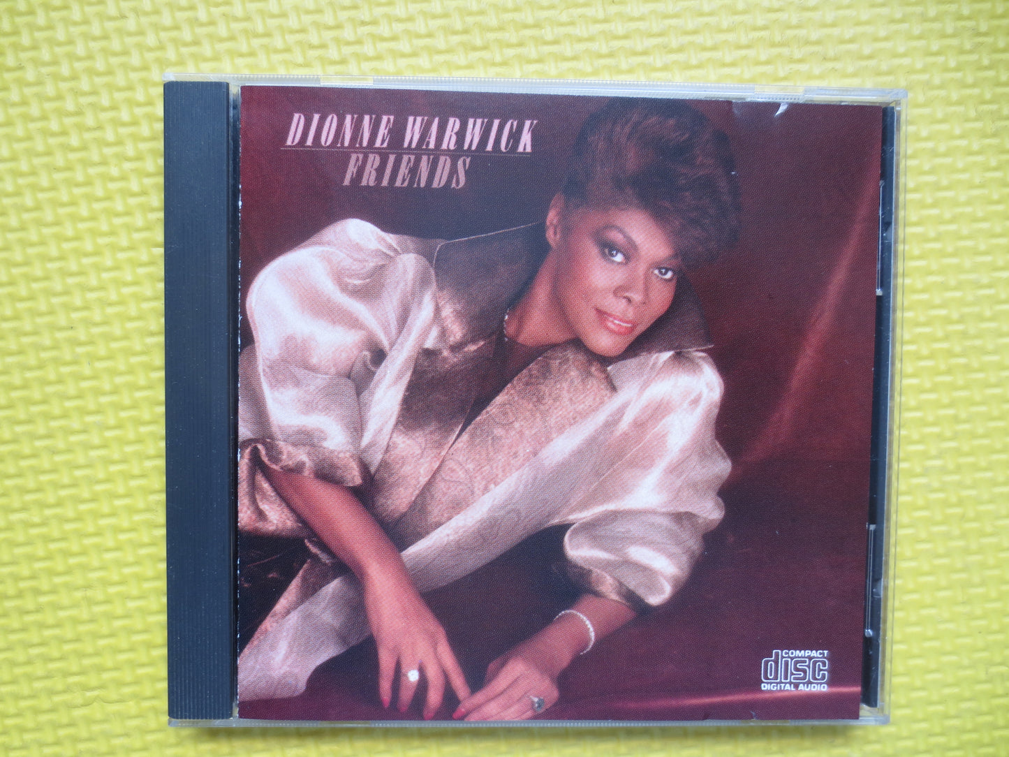 DIONNE WARWICK, FRIENDS, Dionne Warwick Cd, Dionne Warwick Album, Dionne Warwick Music, Dionne Warwick Songs, 1985 Compact Disc