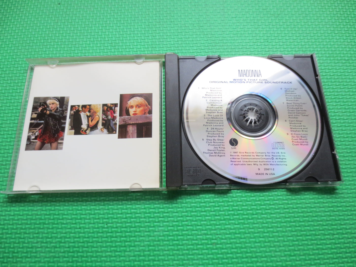 MADONNA, Who's That GIRL, MADONNA Cds, Disco Cds, Dance Cds, Pop Music Cds, Pop Cds, Vintage Cds, Cd Music, 1987 Compact Discs