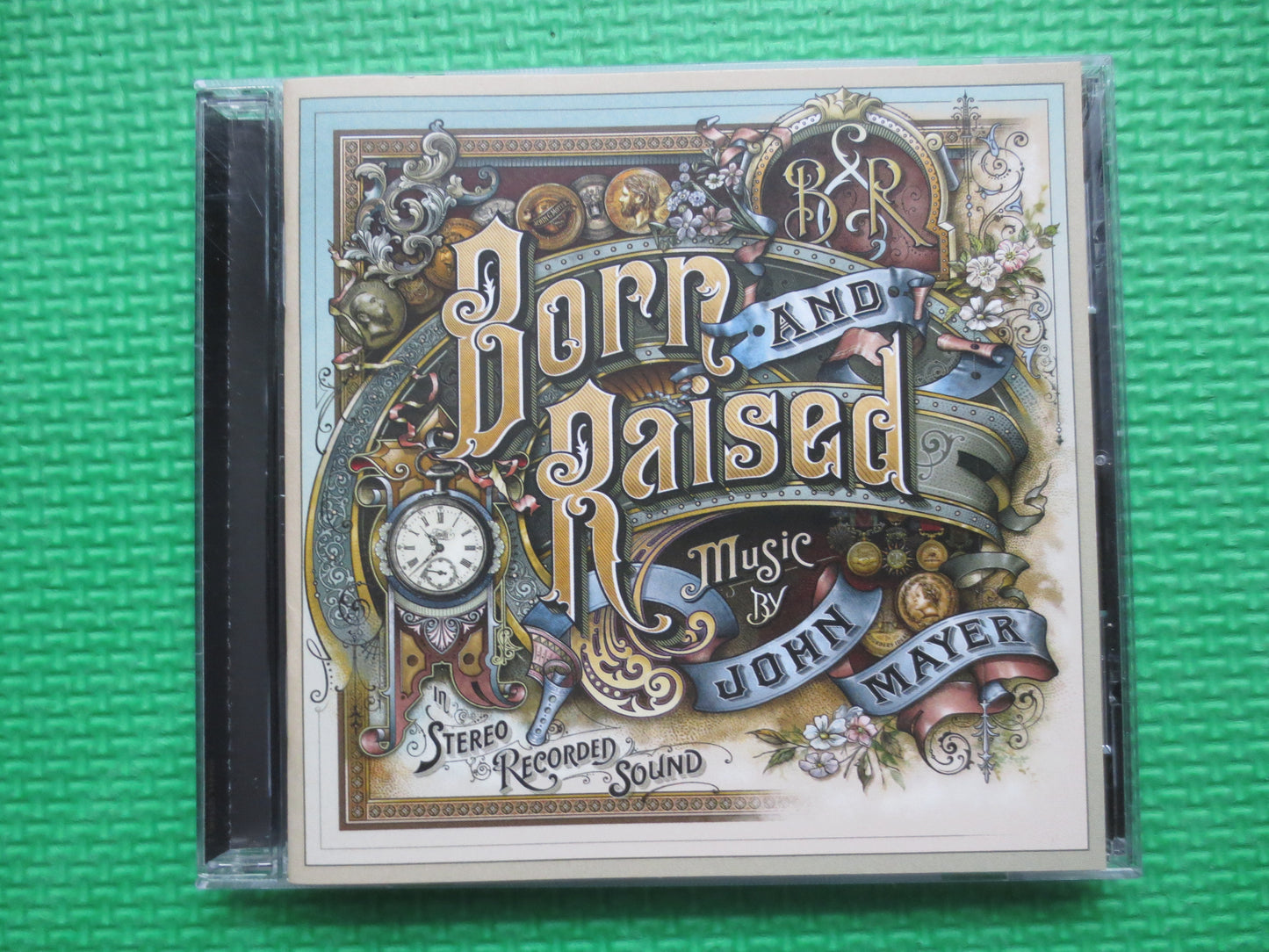 JOHN MAYER, BORN and Raised, John Mayer Cd, John Mayer Album, Rock Cd, John Mayer Lp, Music Cd, Blues Rock Cd, Rock Compact Disc