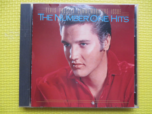 ELVIS PRESLEY, The Number One HITS, Elvis Presley Music, Elvis Presley Cd, Compact Discs, Elvis Cds, Elvis, 1987 Compact Discs