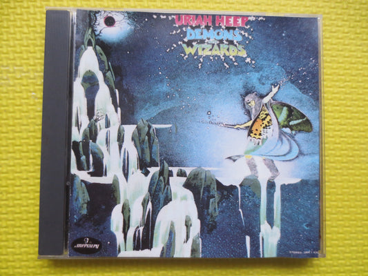 URIAH HEEP, DEMONS and Wizards, Uriah Heep Cd, Uriah Heep Lp, Uriah Heep Album, Rock Cd, Uriah Heep Songs, 1985 Compact Disc