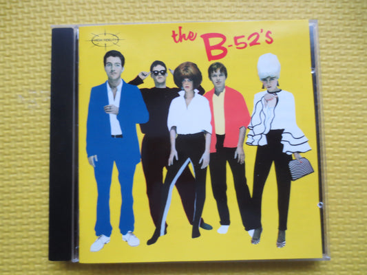 The B-52's, ROCK Lobster, The B-52's Cd, ROCK Lobster Cd, The B-52's Album, The B-52's Lp, Rock Cd, B-52 Song, 1992 Compact Disc