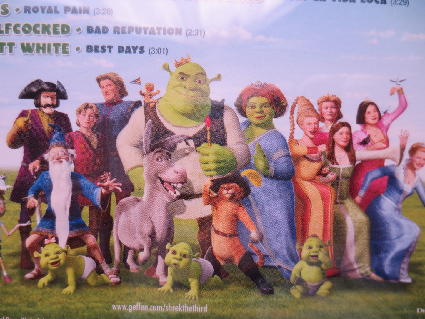 SHREK, Movie SOUNDTRACK, SHREK Music Cd, Shrek Cd, Shrek Lp, Smash Mouth Cd, Rock Cd, Lipps Inc, Eels Cd, Rock Compact Disc