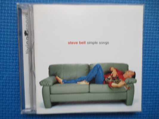 STEVE BELL, SIMPLE Songs, Steve Bell Cd, Rock Cd, Steve Bell Album, Christian Rock Cd, Rock Music Cd, Pop Cd, 2000 Compact Disc