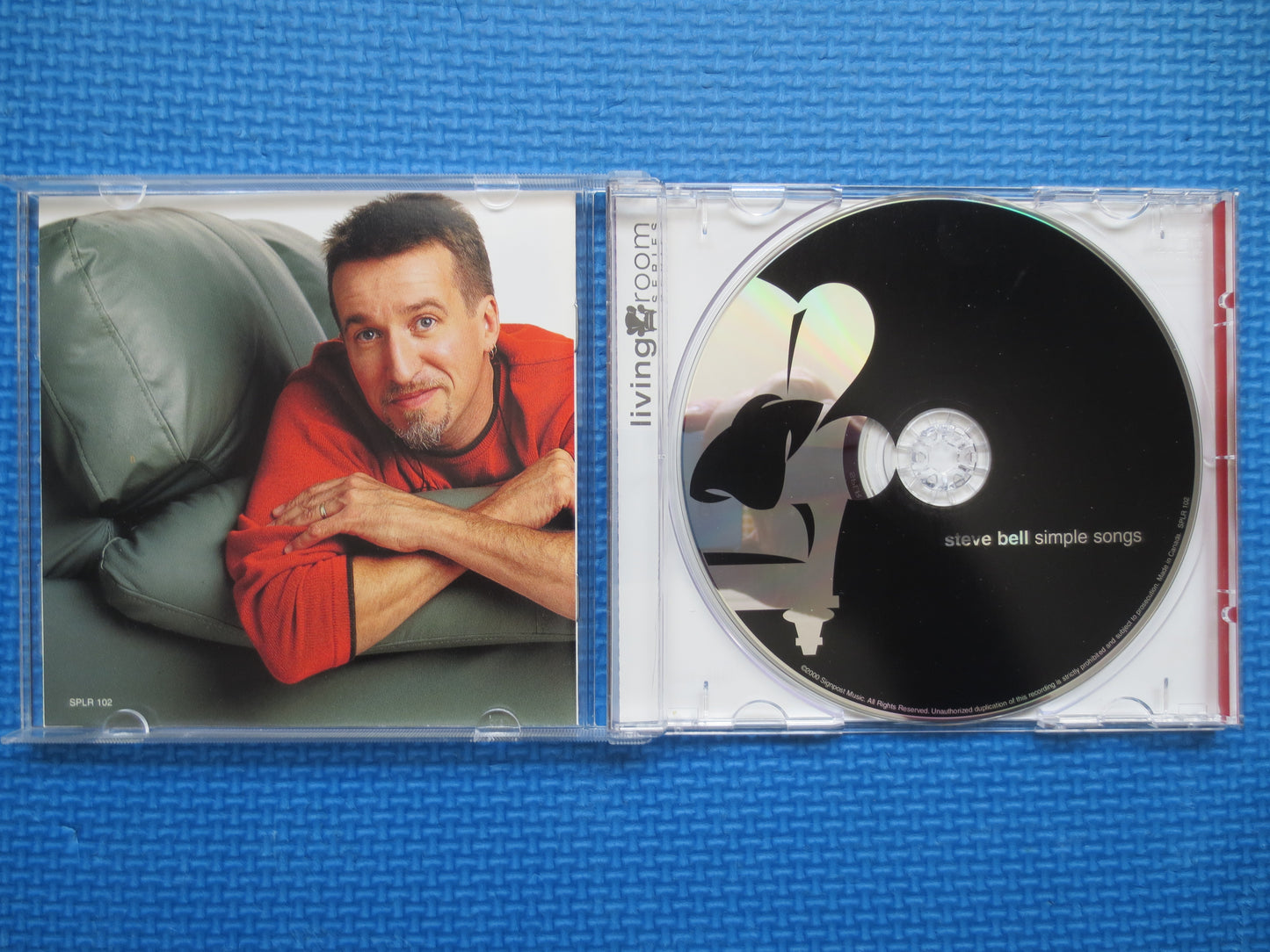 STEVE BELL, SIMPLE Songs, Steve Bell Cd, Rock Cd, Steve Bell Album, Christian Rock Cd, Rock Music Cd, Pop Cd, 2000 Compact Disc