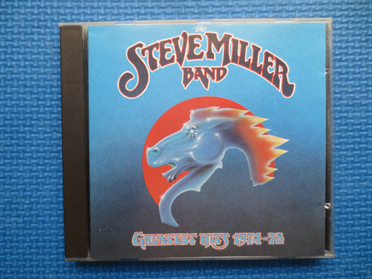 STEVE MILLER, GREATEST Hits, Steve Miller Cd, Steve Miller Album, Steve Miller Songs, Steve Miller Music, Cd, 1985 Compact Discs