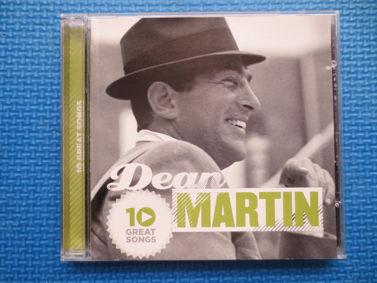 DEAN MARTIN, 10 GREAT Songs, Dean Martin Cd, Dean Martin Albums, Dean Martin Music, Dean Martin Songs, Cds, Jazz Compact Discs